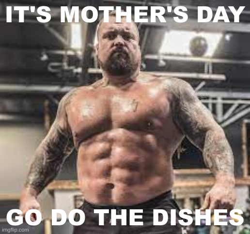 Be good | IT'S MOTHER'S DAY; GO DO THE DISHES | image tagged in didn't you | made w/ Imgflip meme maker