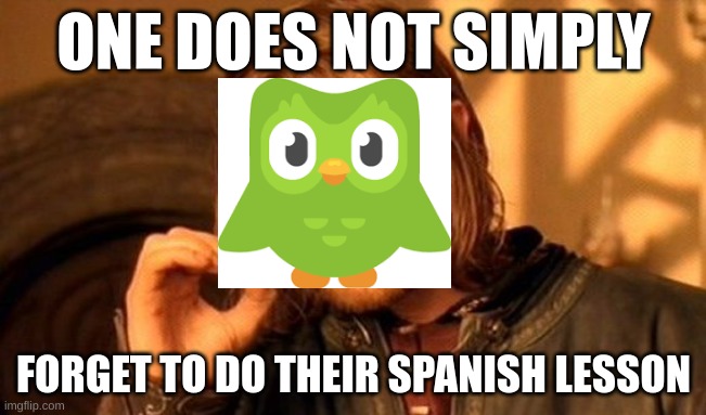 One Does Not Simply Meme - Imgflip