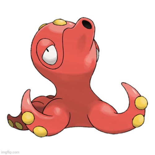 Octillery, the octopus Pokemon! | image tagged in octillery | made w/ Imgflip meme maker