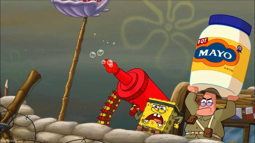 Spongebob War | image tagged in spongebob war | made w/ Imgflip meme maker