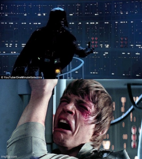 darth vader luke skywalker | image tagged in darth vader luke skywalker | made w/ Imgflip meme maker