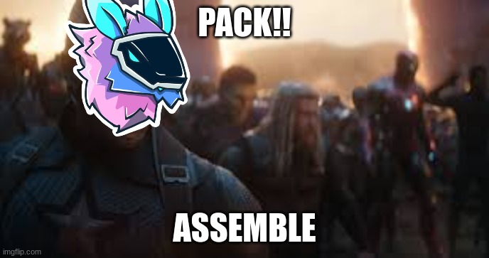 PACK Assemble | PACK!! ASSEMBLE | image tagged in pack assemble | made w/ Imgflip meme maker