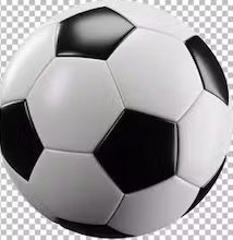 High Quality soccer ball with alpha Blank Meme Template