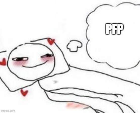 Stickman in bed blushing | PFP | image tagged in stickman in bed blushing | made w/ Imgflip meme maker
