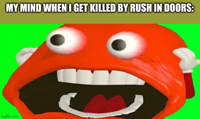 ... | MY MIND WHEN I GET KILLED BY RUSH IN DOORS: | image tagged in aaaaaaaaaaaaaaaaaaaaaa,roblox | made w/ Imgflip meme maker