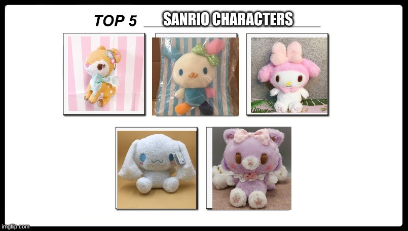 my friend got me into sanrio <3 | image tagged in sanrio | made w/ Imgflip meme maker