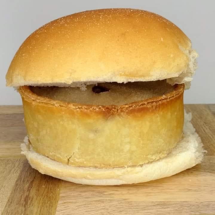 Pie sandwich Blank Meme Template