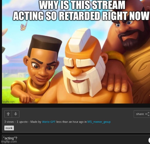 made w/ Imgflip meme maker