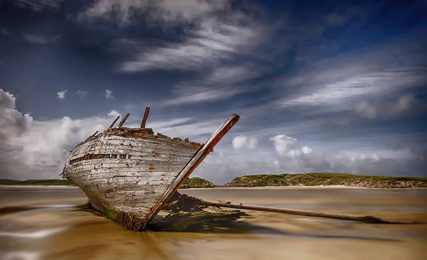 Bad Eddie, Bunbeg Strand, Donegal Blank Meme Template