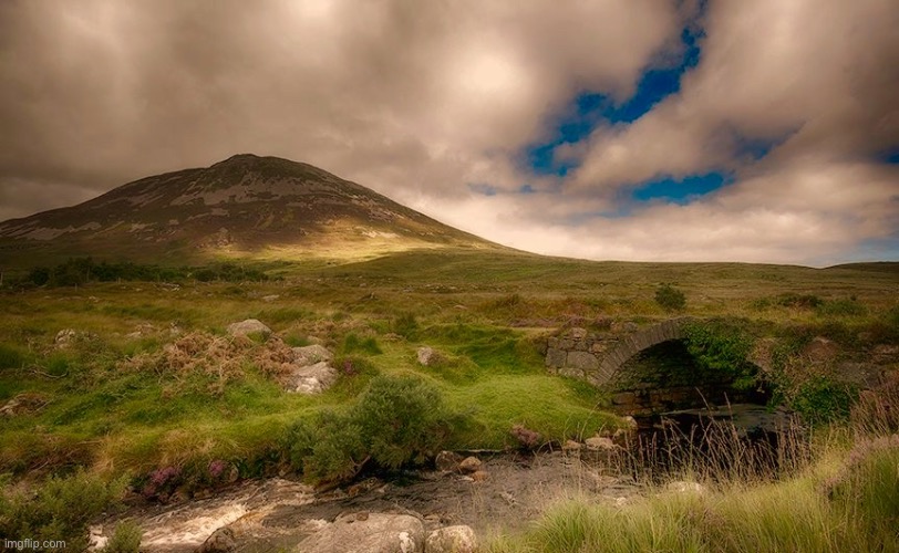 Errigal mountain, Donegal | image tagged in errigal mountain,county donegal,ireland,photo | made w/ Imgflip meme maker