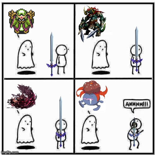 Corrosion | image tagged in ghost boo,tears of the kingdom,the legend of zelda breath of the wild,spoiler alert,pokemon memes,gloom | made w/ Imgflip meme maker