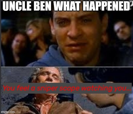 isle 9 meme | UNCLE BEN WHAT HAPPENED | image tagged in uncle ben what happened | made w/ Imgflip meme maker