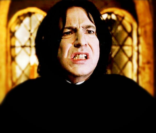 Harry Potter Snape angry Blank Meme Template