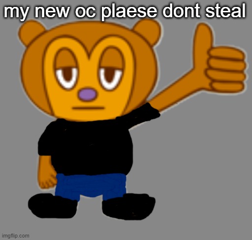 his name is jp | my new oc plaese dont steal | made w/ Imgflip meme maker
