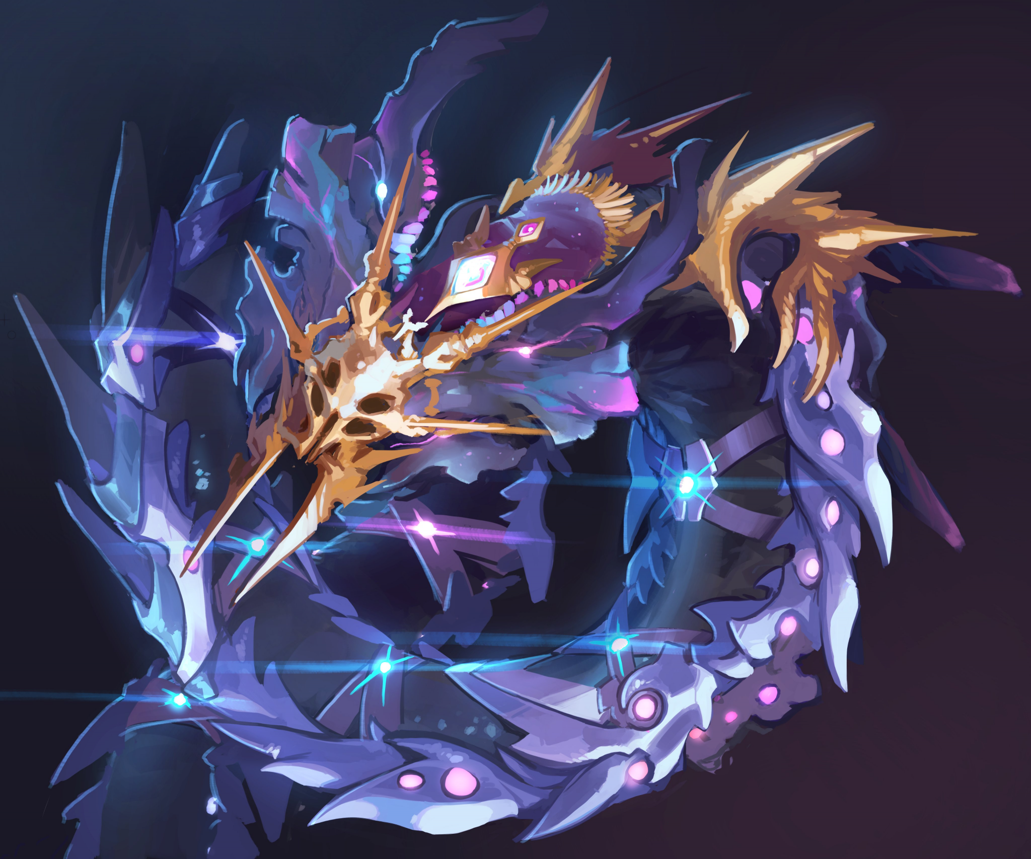 The Devourer of Gods Blank Meme Template