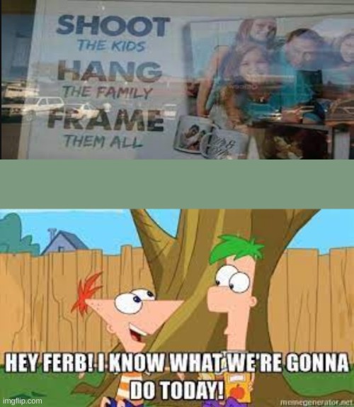 sorry I have not posted in a while | image tagged in hey ferb i know what we're gonna do today,im back | made w/ Imgflip meme maker