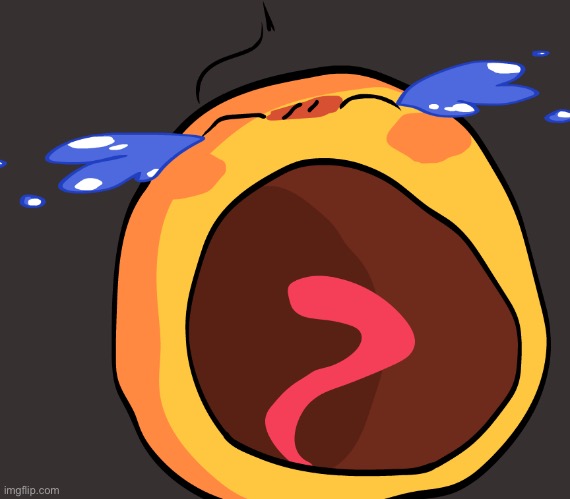 Cursed Crying Emoji | image tagged in cursed crying emoji | made w/ Imgflip meme maker