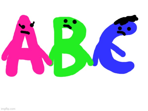 Charlie and the Alphabet Letter A, Letter B, & Letter C & Letter N died | image tagged in a,b,c,charlie and the alphabet,n,babytv | made w/ Imgflip meme maker