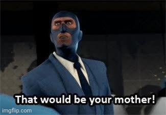 That would be your mother | image tagged in that would be your mother | made w/ Imgflip meme maker