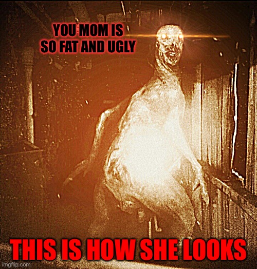 Scp | YOU MOM IS SO FAT AND UGLY; THIS IS HOW SHE LOOKS | image tagged in scp | made w/ Imgflip meme maker