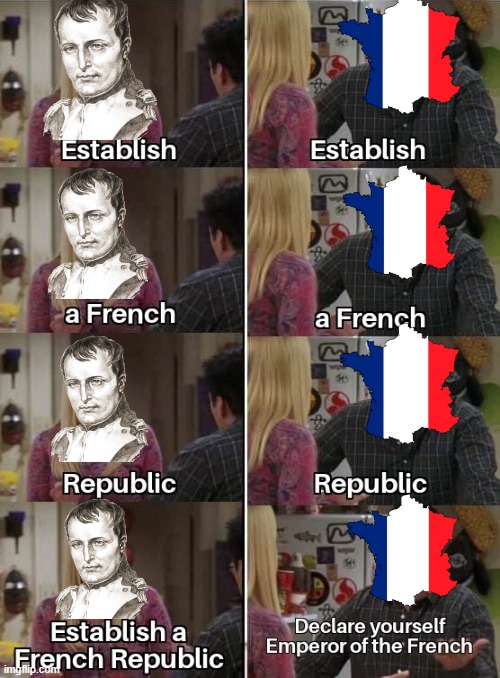 It Went Something Like That Napoleon | image tagged in history memes | made w/ Imgflip meme maker