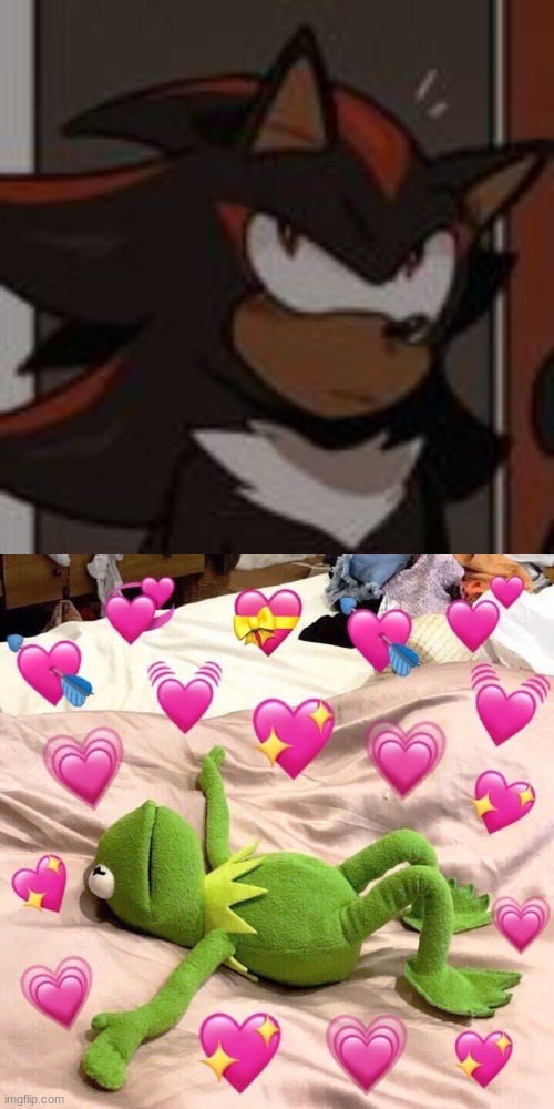 image tagged in kermit in love | made w/ Imgflip meme maker