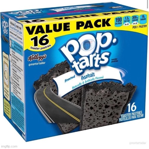 NASTY | image tagged in ewww,poptart,fake | made w/ Imgflip meme maker