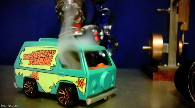 Hot Wheels Mystery Machine | image tagged in hot wheels mystery machine | made w/ Imgflip meme maker
