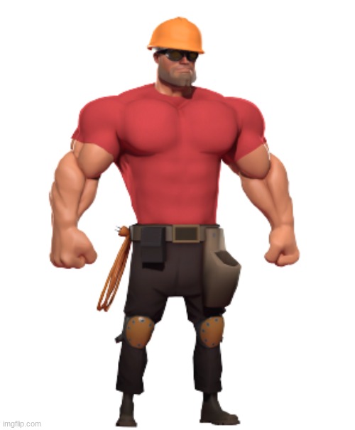 Engineer Chad | image tagged in engineer chad | made w/ Imgflip meme maker