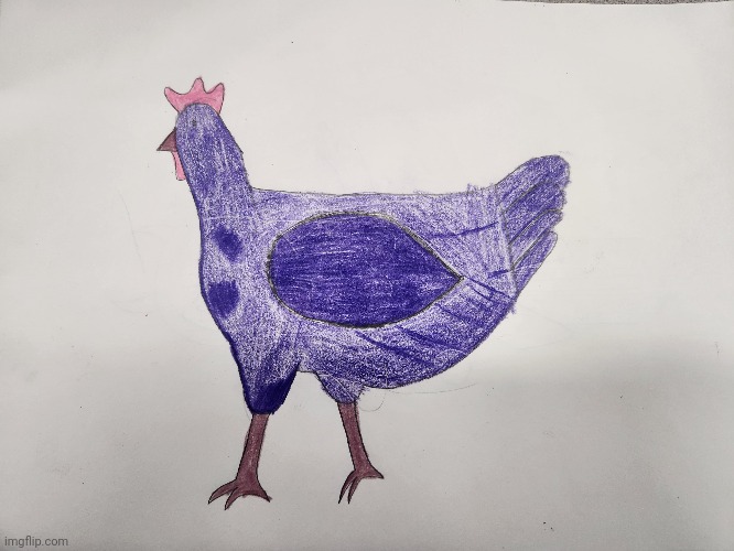 Cosmic chicken | made w/ Imgflip meme maker