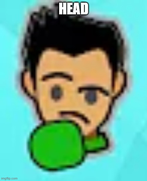 little mac thinking | HEAD | image tagged in little mac thinking | made w/ Imgflip meme maker