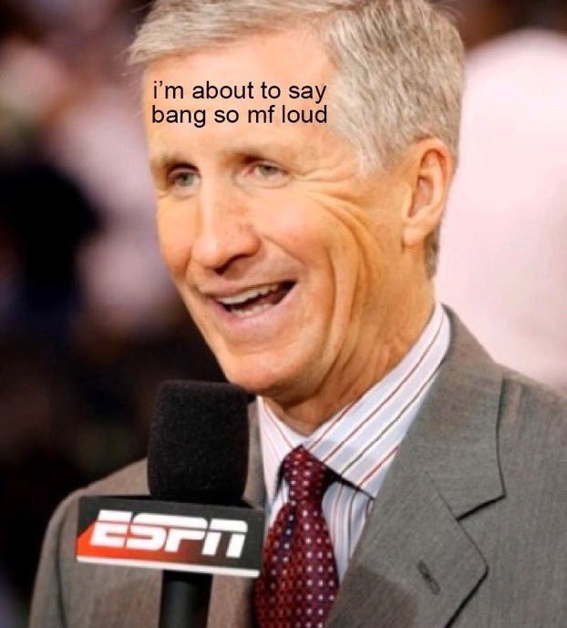 High Quality Mike Breen Bang Blank Meme Template