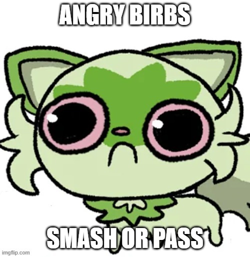 Angry Birds Smash or Pass