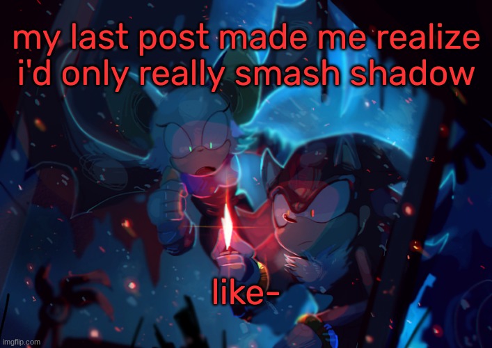 bro help my heart belongs only to him apparently | my last post made me realize i'd only really smash shadow; like- | image tagged in shadow and rouge | made w/ Imgflip meme maker