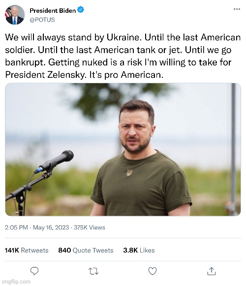 Hi, I'm Libs_of_Twitter. I'll be bringing you up to date tweets from Liberal nutcases to keep you  informed. Latest from Biden. | image tagged in libs_of_twitter | made w/ Imgflip meme maker