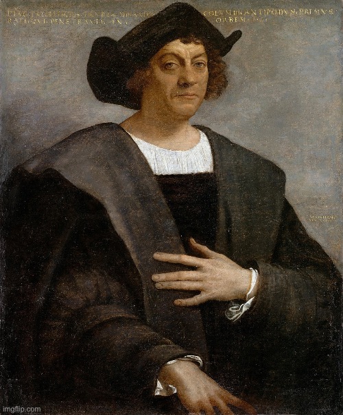 Offended Columbus | image tagged in offended columbus | made w/ Imgflip meme maker