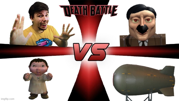 WHO WINS? You decide! | image tagged in death battle 4 way | made w/ Imgflip meme maker