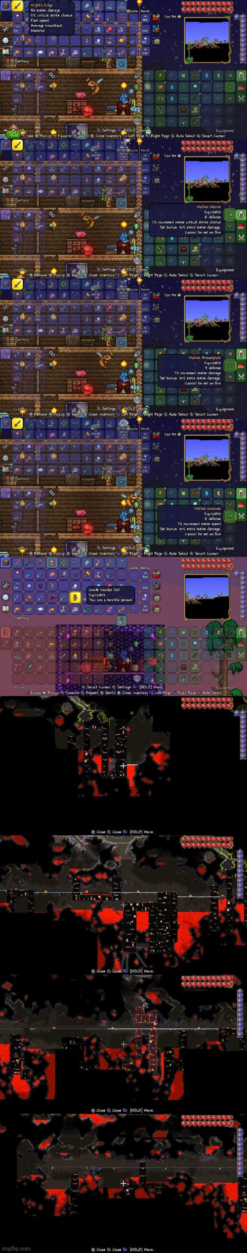 It's time | image tagged in terraria,gaming,nintendo switch,screenshot | made w/ Imgflip meme maker