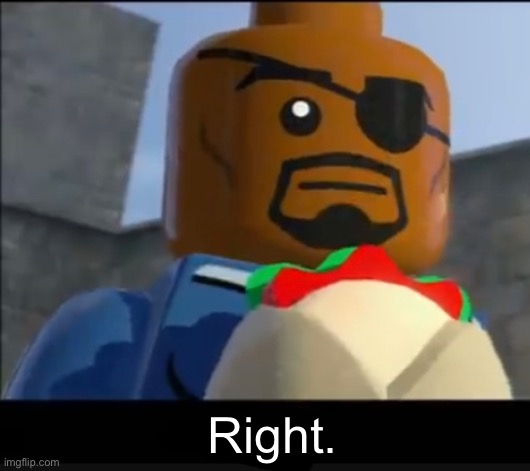 Right nick fury Blank Meme Template