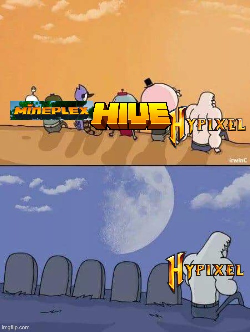 RIP Mineplex :*( | image tagged in regular show graves | made w/ Imgflip meme maker
