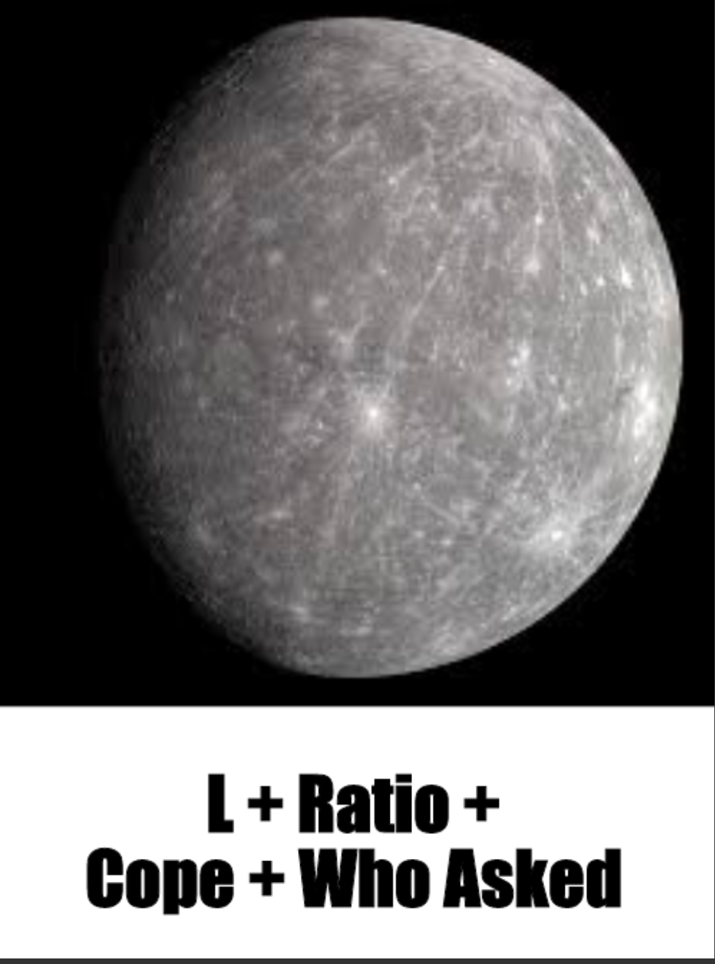 L Blank Meme Template