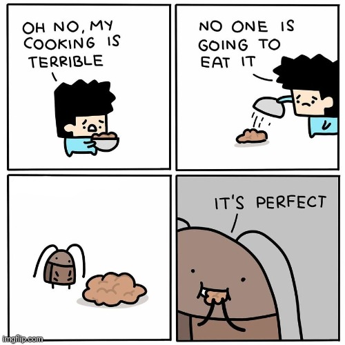 Eating | image tagged in cooking,cook,eating,food,comics,comics/cartoons | made w/ Imgflip meme maker