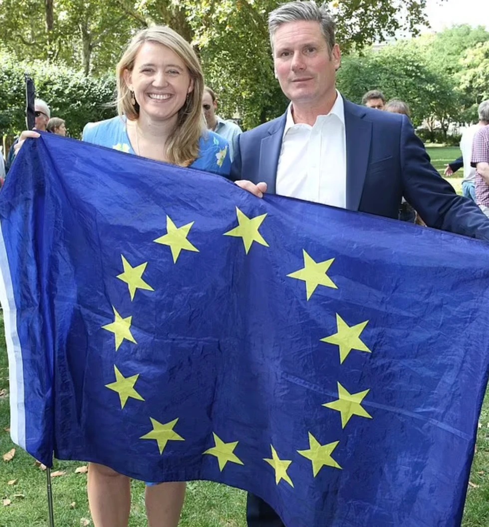 High Quality Starmer EU Blank Meme Template