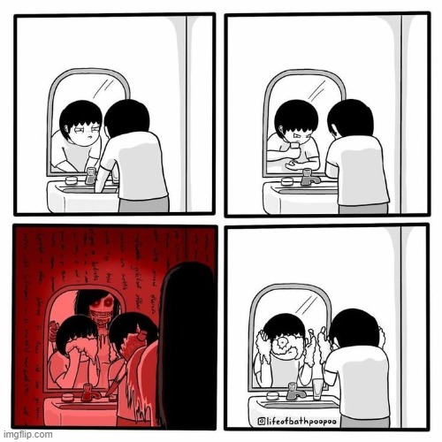 image tagged in horror | made w/ Imgflip meme maker