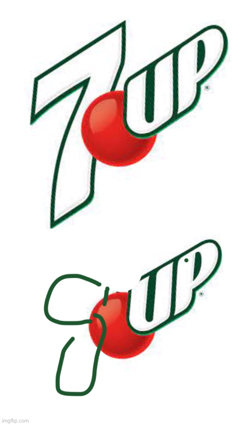 8 up | image tagged in off brand,8 up,7 up | made w/ Imgflip meme maker