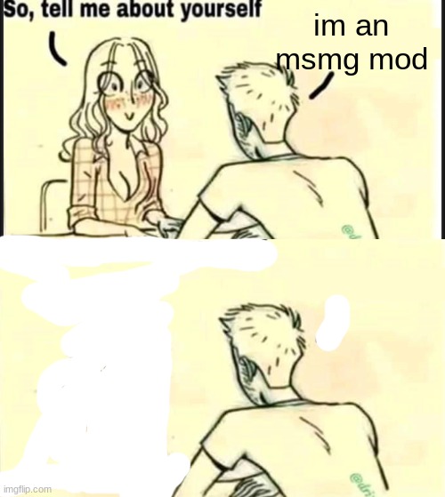 im an msmg mod | made w/ Imgflip meme maker