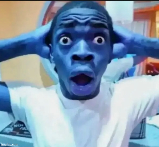Surprised Black Guy | image tagged in surprised black guy | made w/ Imgflip meme maker