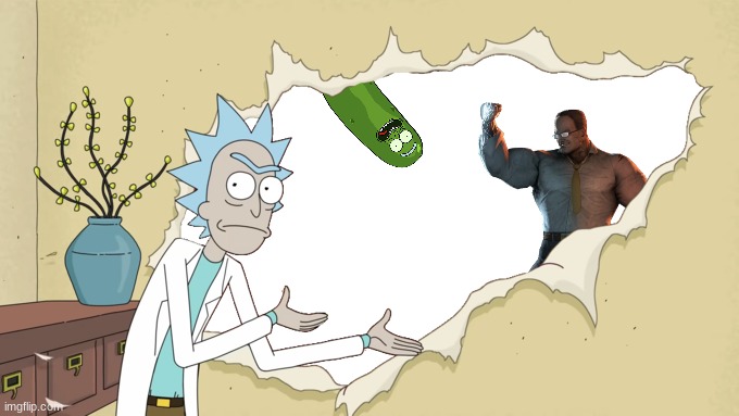 I will Not go to FUN! | image tagged in rick wall | made w/ Imgflip meme maker