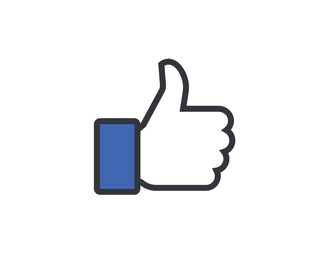 High Quality Facebook Thumb Blank Meme Template