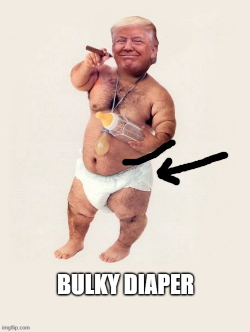 BULKY DIAPER | made w/ Imgflip meme maker